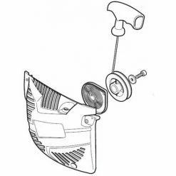 Lanceur Tronçonneuse Alpina