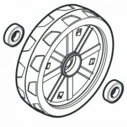 Roue Avant Tondeuse Alpina