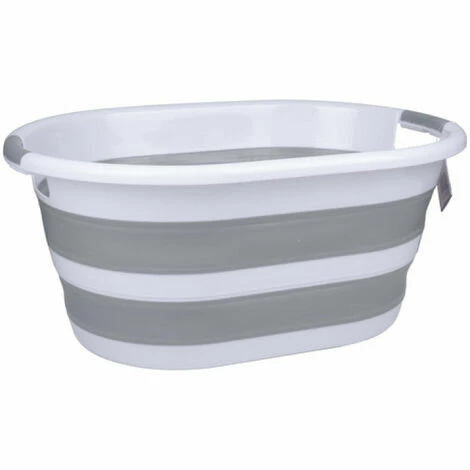 Panier à Linge Pliable Alpina - 60 X 30 X 45 Cm 3 Panier à Linge Pliable Alpina - 60 X 30 X 45 Cm – Image 2