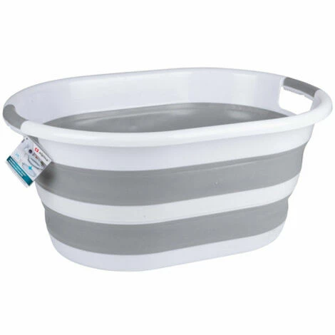 Panier à Linge Pliable Alpina - 60 X 30 X 45 Cm 5 Panier à Linge Pliable Alpina - 60 X 30 X 45 Cm – Image 4